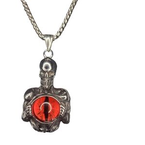 Red Dragon Eye Pendant